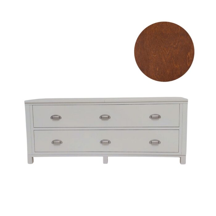 Villinki TV shelf set, dark brown #26