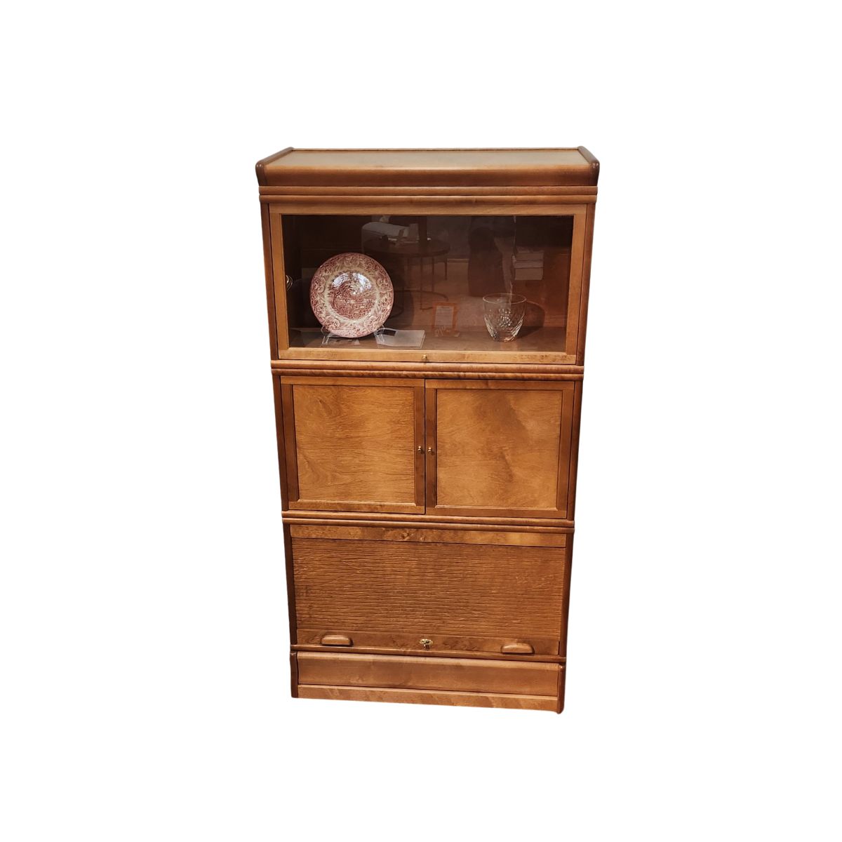 Skano helepruun 3-osaline riiulikomplekt