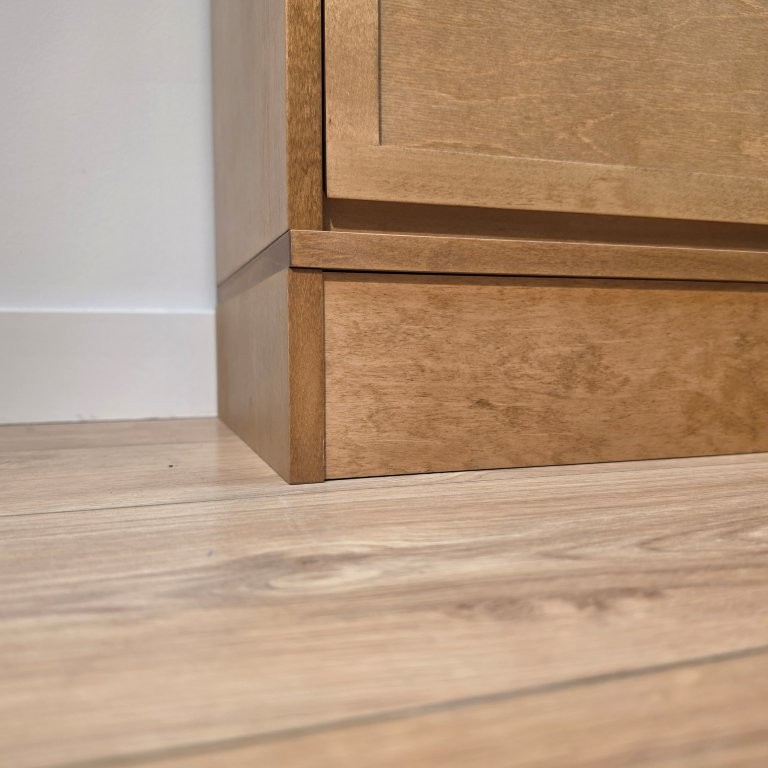 Skano Modern 2-osaline riiulikomplekt tamme toonis - Image 6