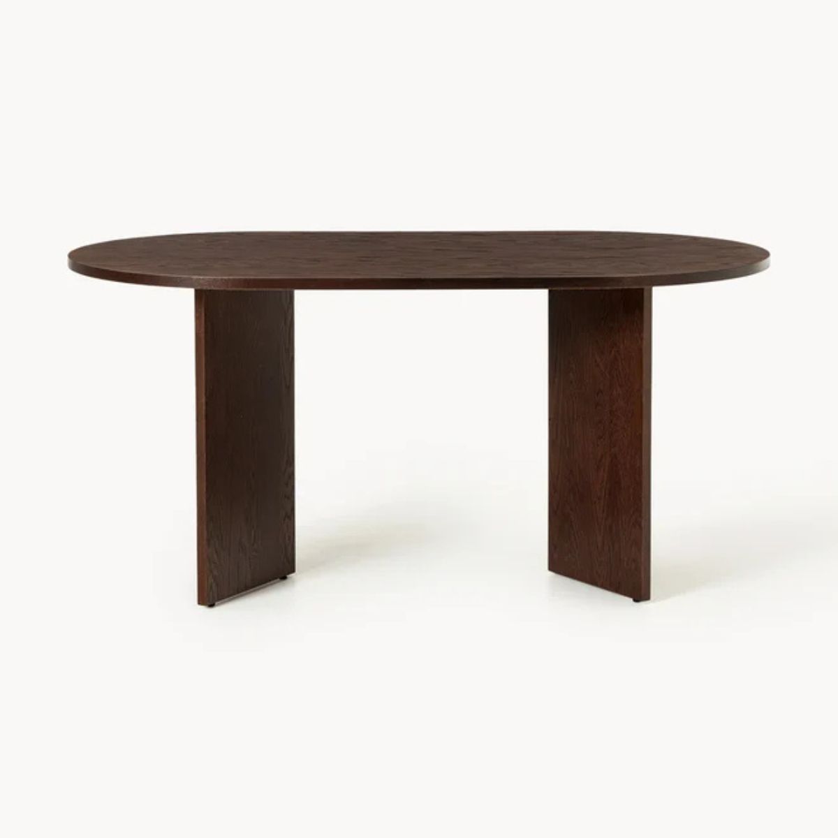 MARTA ovaalne söögilaud 160x90x75cm pähkel - Pilt 2