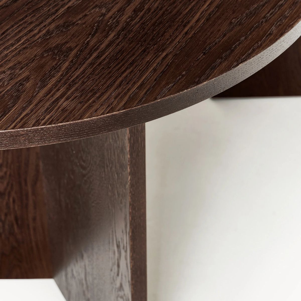 MARTA ovaalne söögilaud 160x90x75cm pähkel - Pilt 4