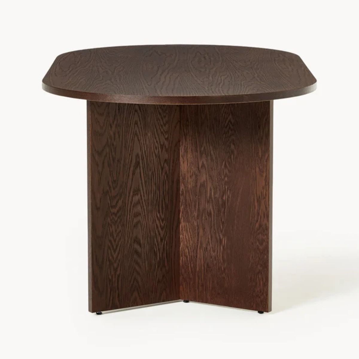 MARTA ovaalne söögilaud 160x90x75cm pähkel - Pilt 3